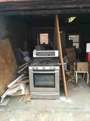 simi valley stove removal job